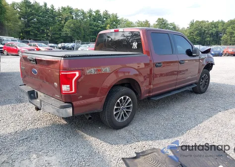 2016 Ford F-150 Xlt из США, поврежденный, VIN 1FTEW1E88GKF57715